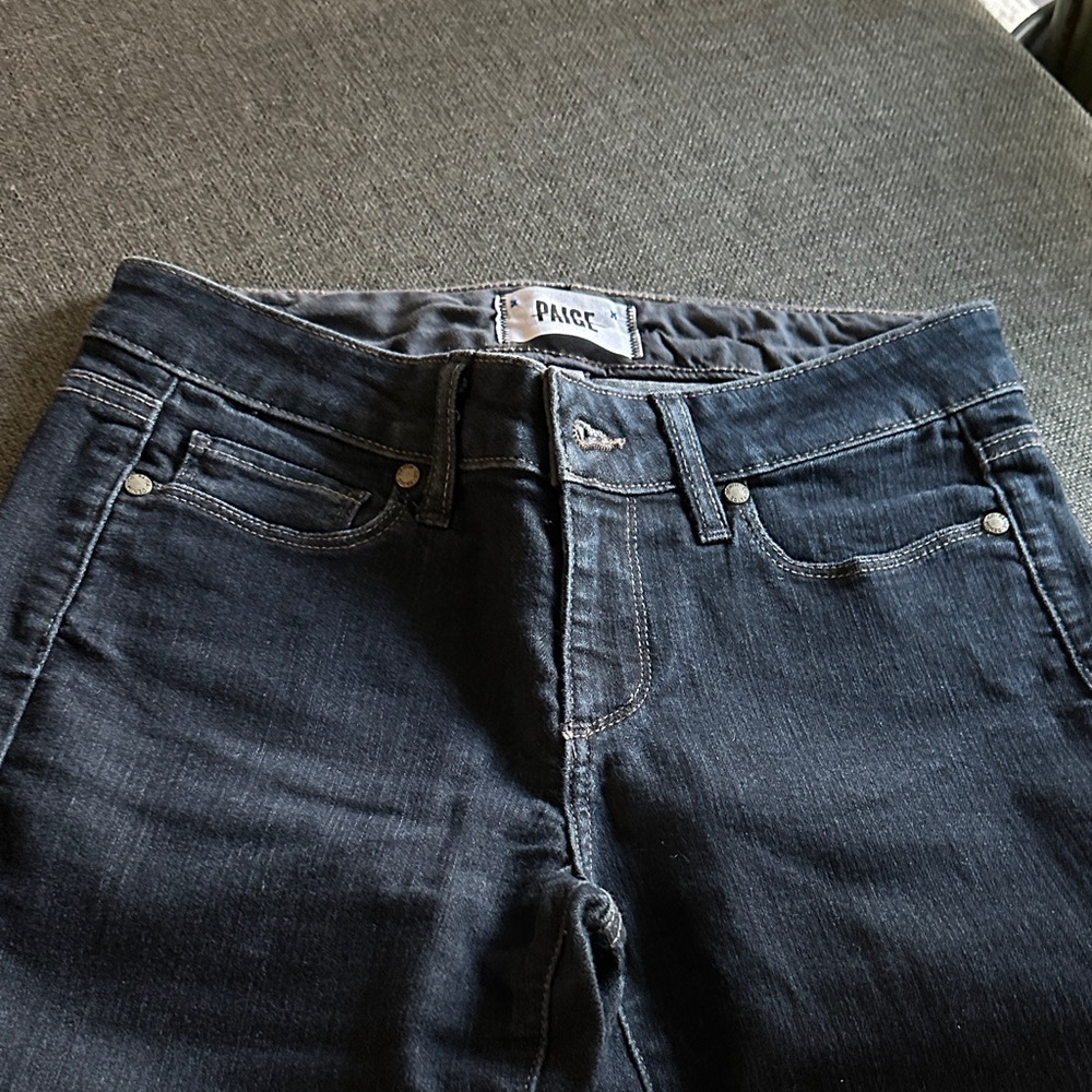 PAIGE Indigo Denim Jeans - Picture 5 of 7